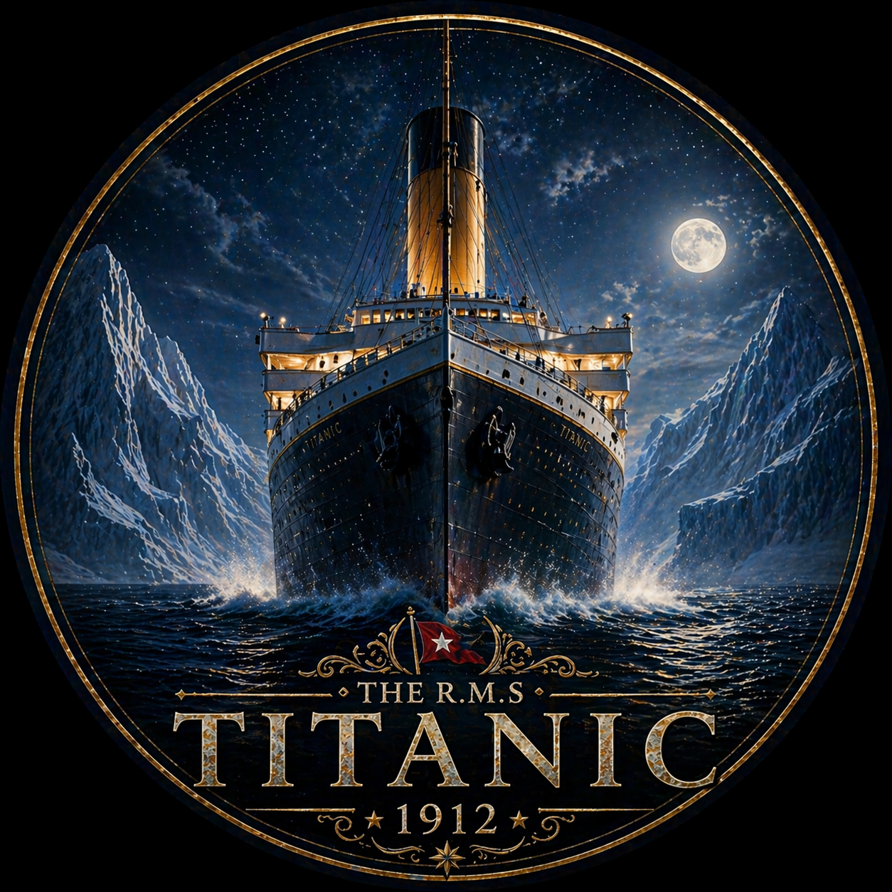 The R.M.S. Titanic : 1912